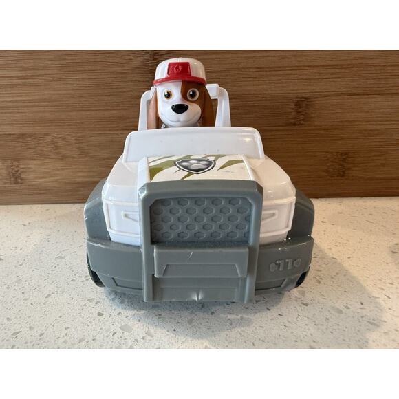 Paw Patrol Tracker Vehicle Cruiser Truck Jungle Jeep w/ 3 Rescue Heroes - Picture 4 of 11